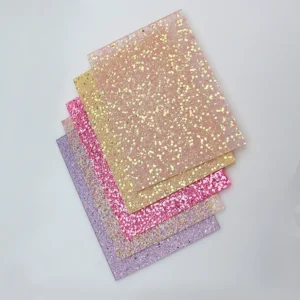 Colorful Glitter Cast Acrylic Sheet