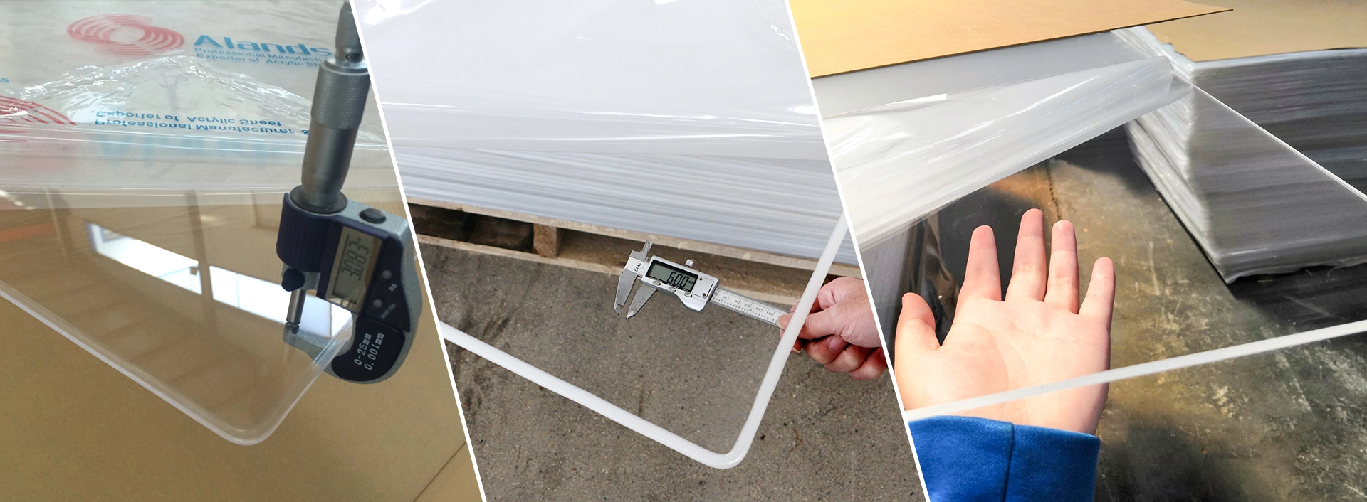 acrylic sheet factory banner