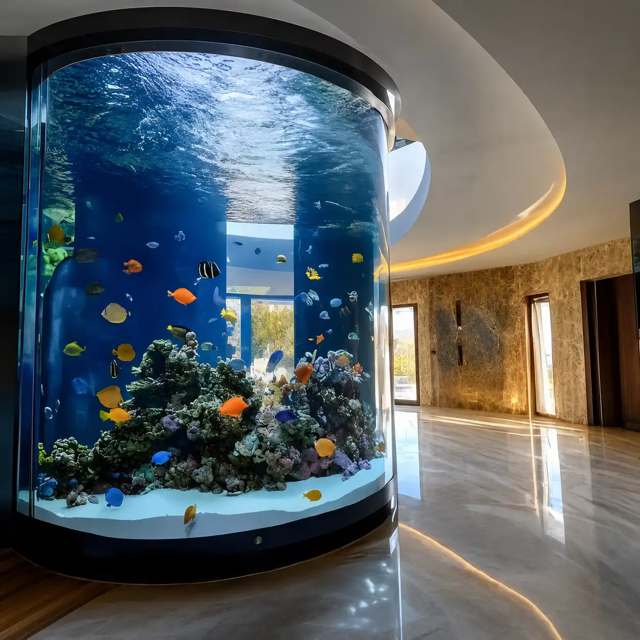 acrylic aquarium fish tank (4)