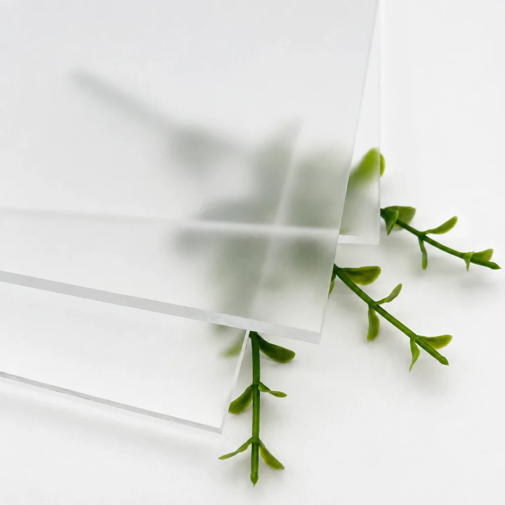 Frosted Plexiglass Panels