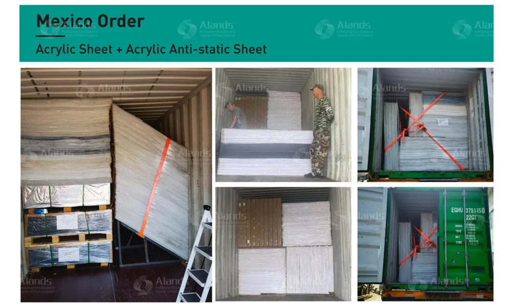 Acrylic & Anti-static Sheets Ready for Delivery