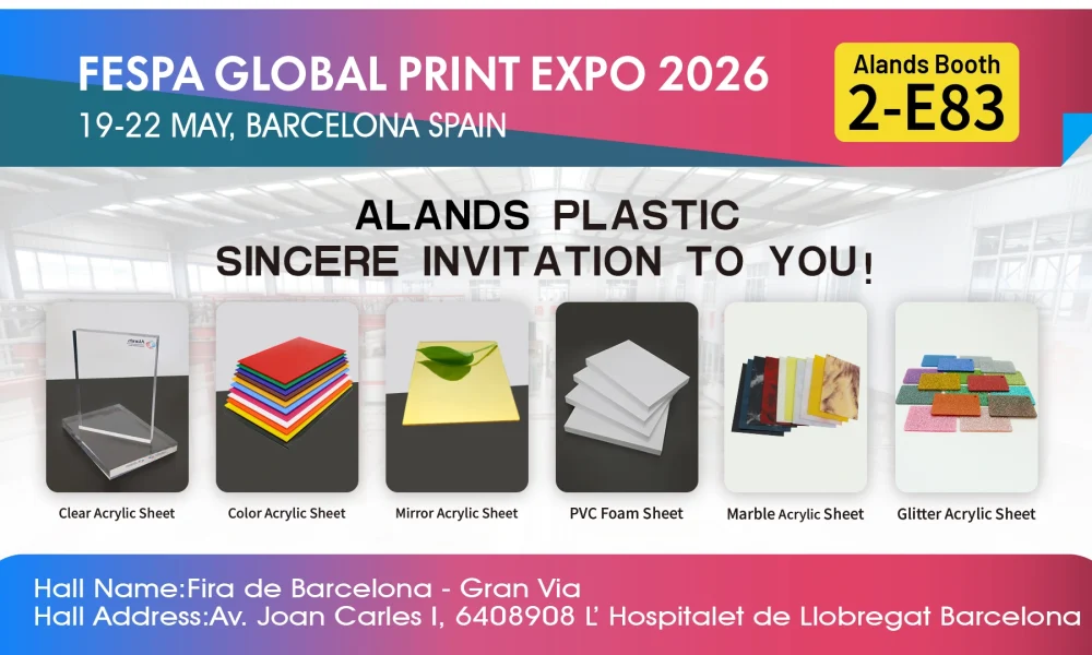 Acrylic Sheet Manufacturer at FESPA 2026
