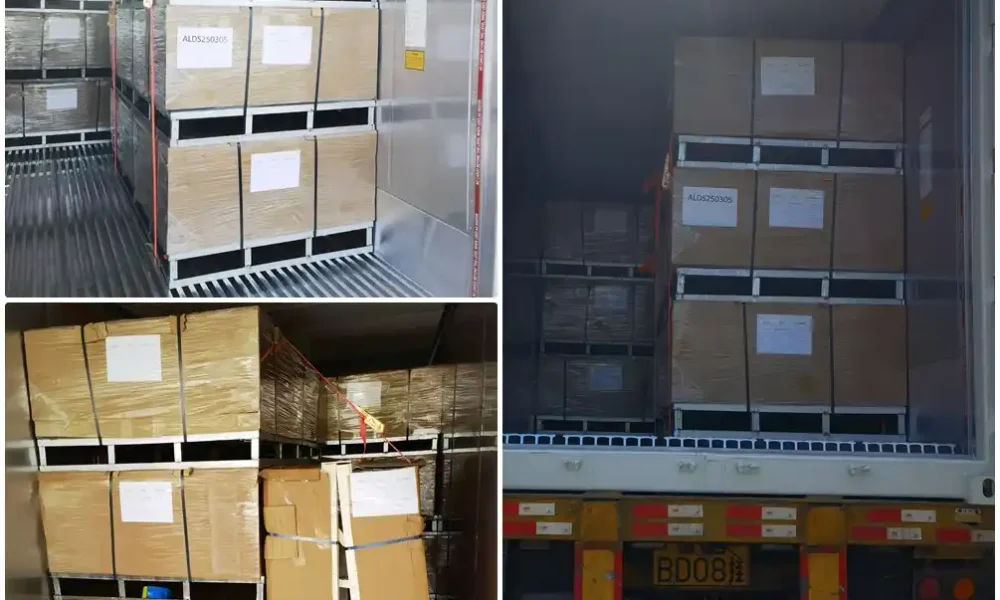 Envio de chapas de acrílico para a Guatemala