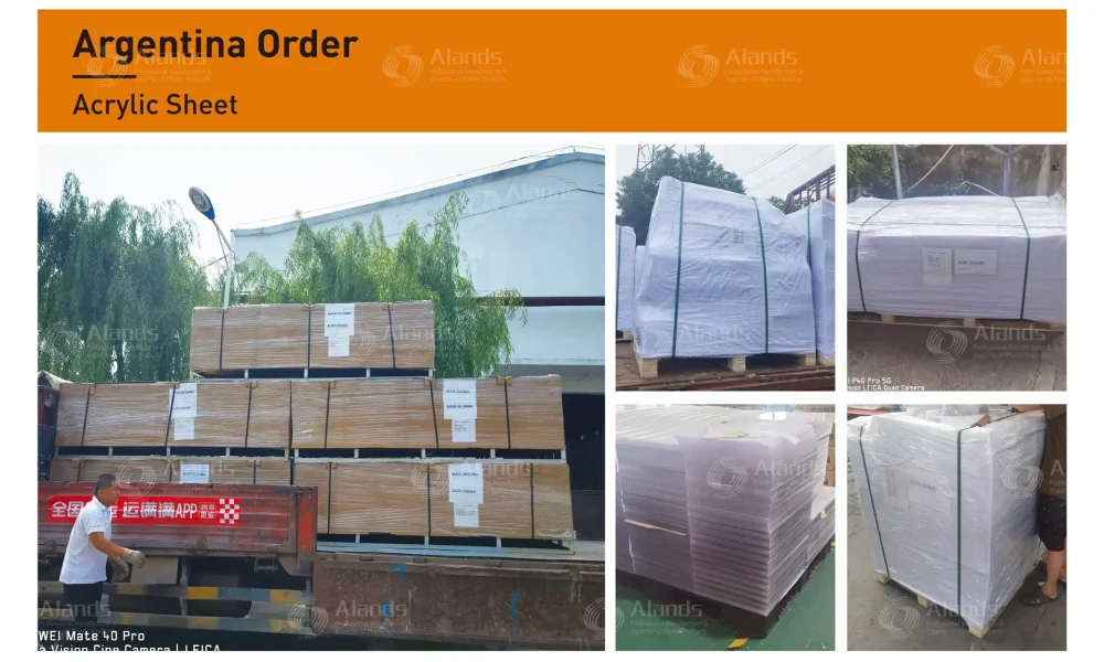 Argentina Acrylic Sheet Order Export Packaging by Alands