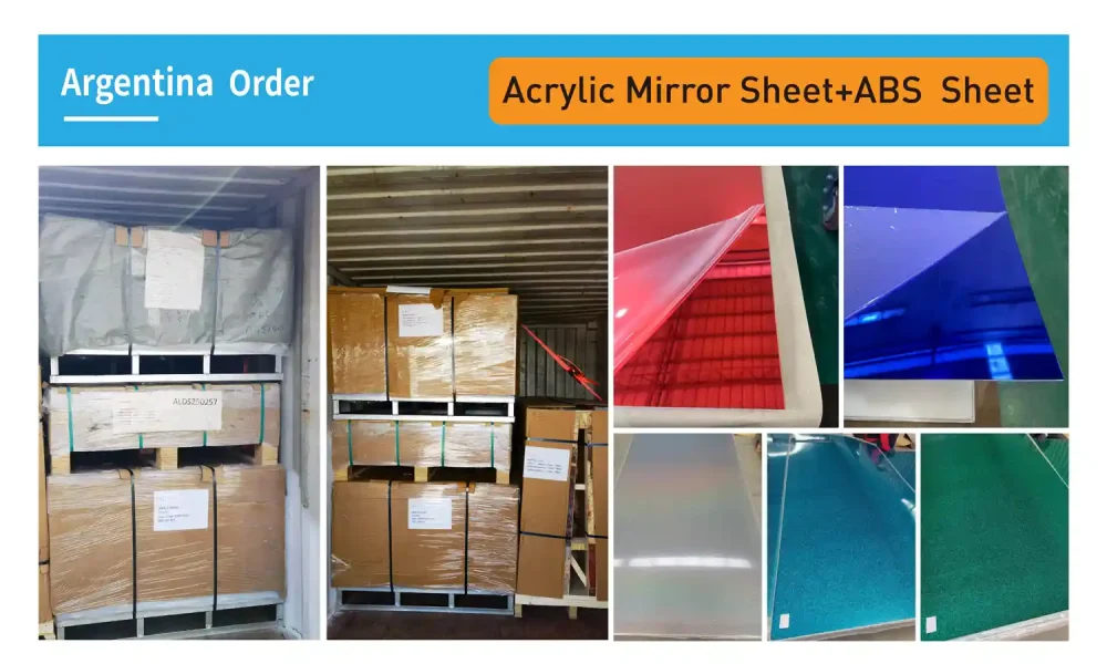 Argentina Shipment Acrylic Mirror Sheets