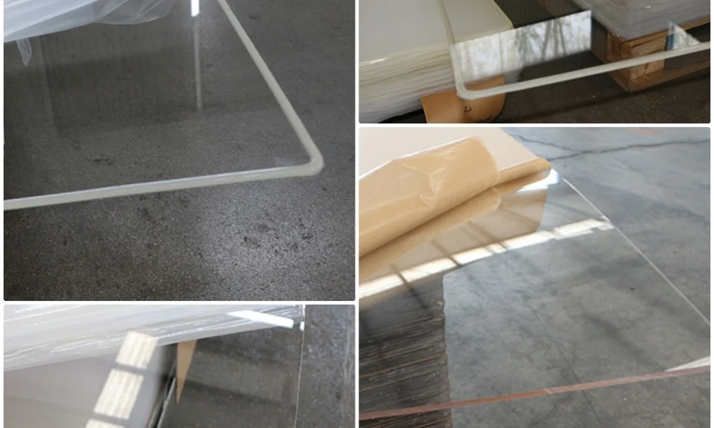 Is a perspex sheet transparent