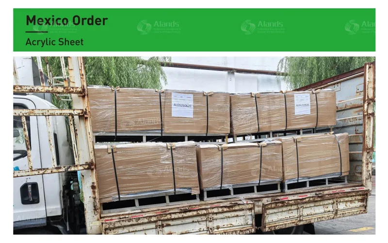 Mexico Acrylic Sheet Shipment