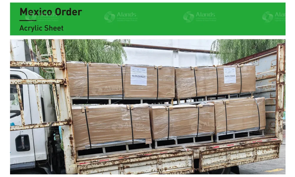 Mexico Acrylic Sheet Shipment