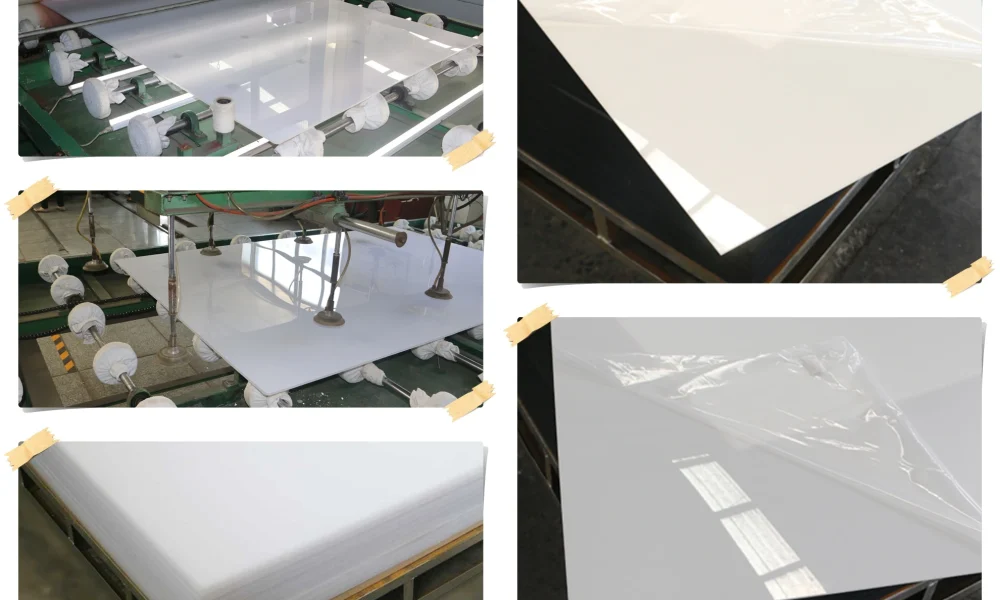 White Acrylic Sheet Guide